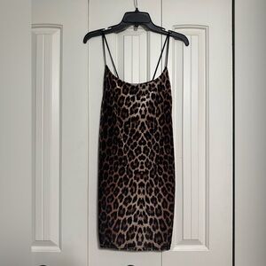 Nasty Gal Animal Print Dress